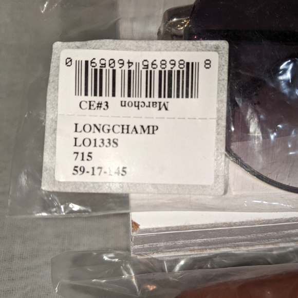 Longchamp LO133S Sunglasses LIGHT GOLD / Grey Gradient Women's - Picture 6 of 6